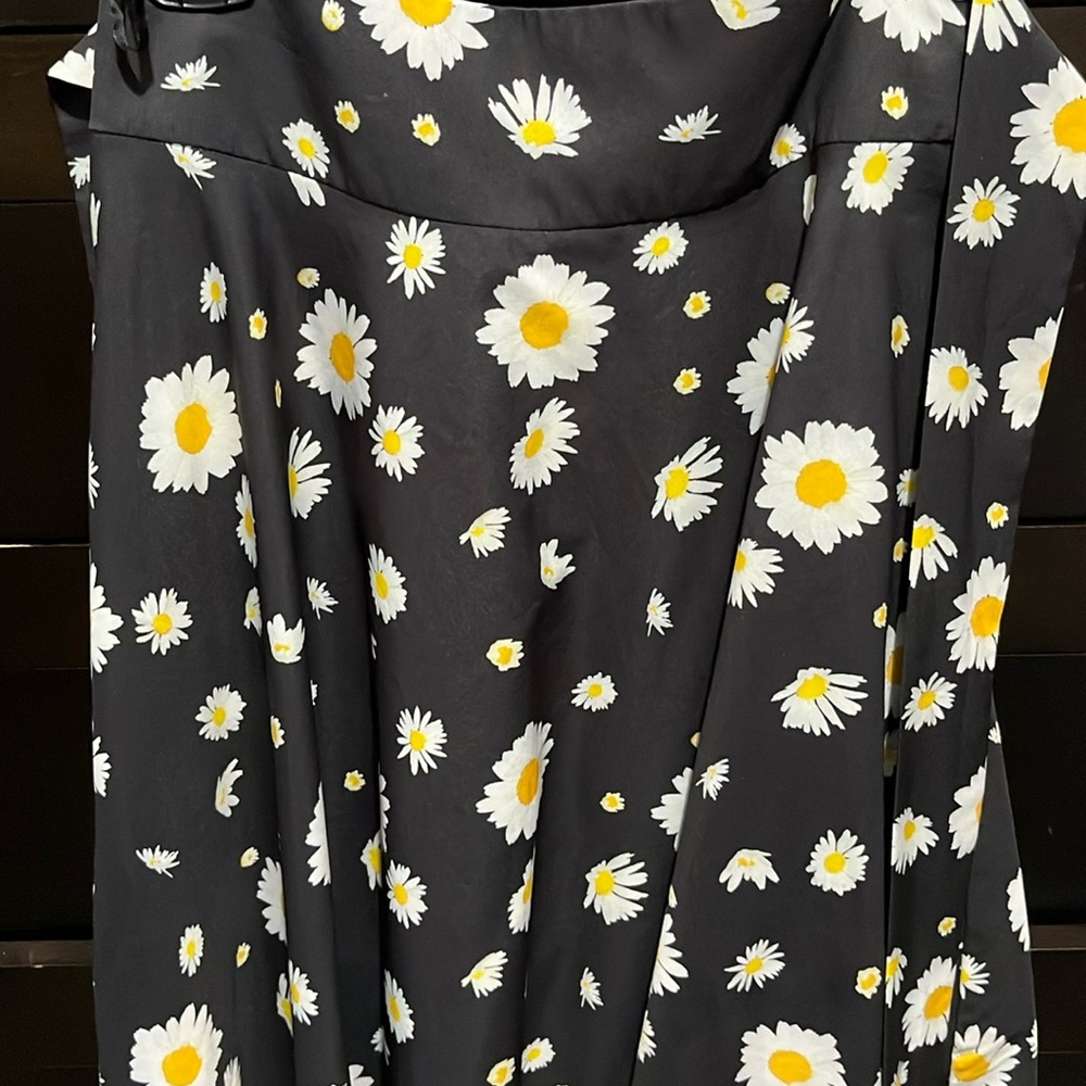Flare flower skirt